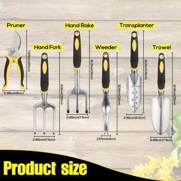 Набор лопат для садовых инструментов, 6 шт.