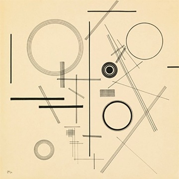 Rep W. Kandinsky Bez tytułu 100x100cm obraz płótno