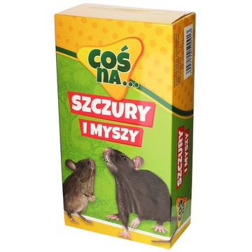 Coś na SZCZURY i MYSZY trutka BRODIFAKUM 140g