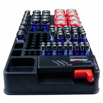 ОРГАНАЙЗЕР АККУМУЛЯТОРА С ТЕСТЕРОМ ТЕСТЕР АККУМУЛЯТОРА