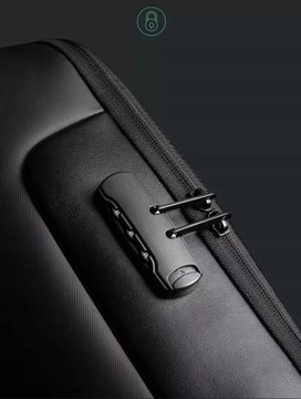 Antykradzieżowy PLECAK miejski BANGE na LAPTOPA 15,6 USB