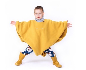 Пончо-машинка для детей 1-3 лет Универсальное PONKO 70-100 см - РОЗОВОЕ