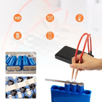 МИНИ-АППАРАТ ДЛЯ ТОЧЕЧНОЙ СВАРКИ, НА АККУМУЛЯТОРЕ, С ЖК-ЭКРАНОМ