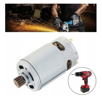 Щеточный двигатель постоянного тока 21 В — RS550VC — 14 зубьев