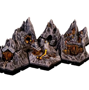 Hexworld - Районы RPG - Горпые горы 50 мм