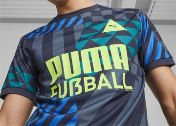 KOSZULKA MĘSKA SPORTOWA PIŁKARSKA DOPASOWANA TERMOAKTYWNA T-SHIRT PUMA S