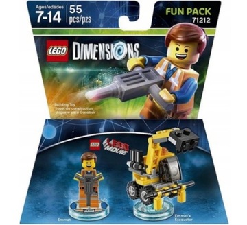 LEGO DIMENSIONS FUN PACK THE MOVIE EMMET 71212