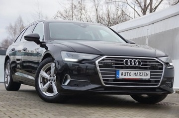 Audi A6 C8 Avant 2.0 40 TDI 204KM 2020 Audi A6 Avant 2.0 TDI CR 204 KM, 4x4, Navi, Webasto, LED, Hak, GWARANCJA