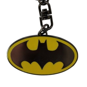 Brelok do kluczy z logo DC Comics Batman gumowy