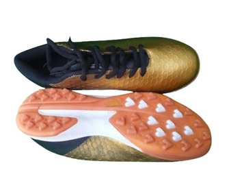 домашние туфли ADIDAS LE SCARPE босоножки золотисто-черные 41
