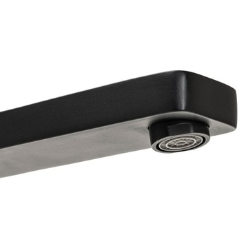 Отдельностоящий смеситель для умывальника на столешнице, черный смеситель-чердак