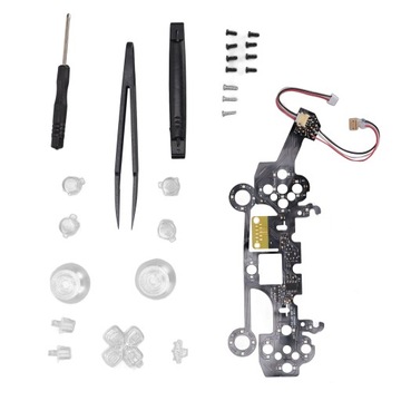 Лицевые кнопки с подсветкой, тип d-pad, 8 цветов, 19 режимов, классика DIY