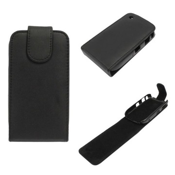 Etui Obudowa Pokrowiec Case ochronny do BlackBerry Curve 8520 BOOK czarna