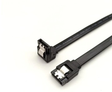 Kabel SATA III 40cm SATA 3 6GB/s KĄTOWY 0.4m