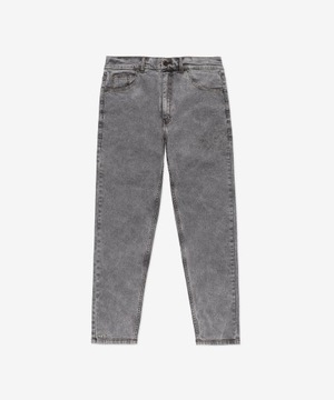 Męskie szare spodnie jeansowe PROSTO jeansy Tapered Gotik Gray S