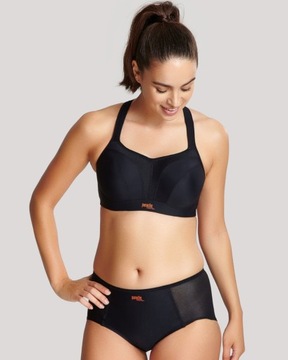 Panache Sport biustonosz sportowy - czarny 36B