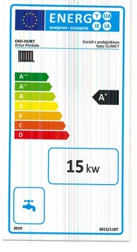 KOCIOŁ PIEC PELLET 15kW KIPI CZYSTE POWIETRZE