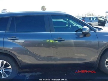 Toyota Highlander III 2024 Toyota Highlander 2024 r., 2,5 L HYBRID XLE 2.5 Hybryda 243KM, zdjęcie 12