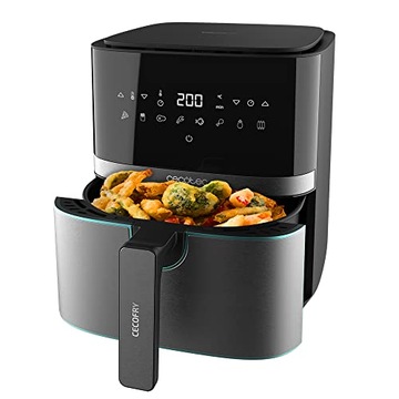 Cecotec Cecofry Full InoxBlack 5500 Pro 1700 W, Di