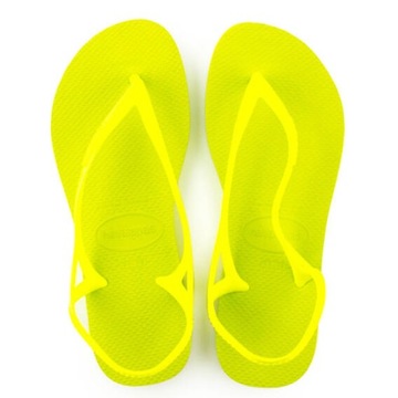 Sandały HAVAIANAS damskie na lato zielone klapki lekkie 39-40