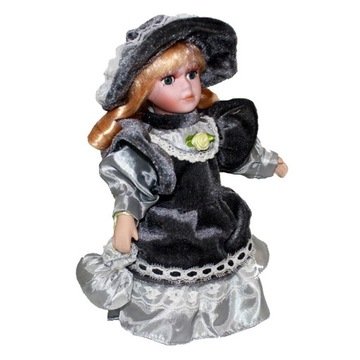 Mini wiktoriańskie lalki porcelanowe w stylu