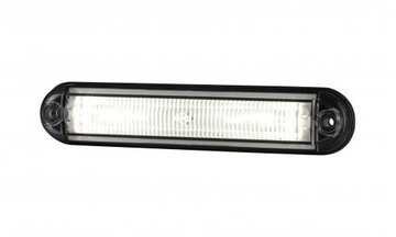LAMPA OBRYSOWA LED 12/24V BIAŁA TYPU SLIM LD 2332