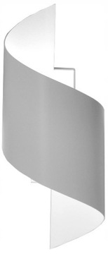 Kinkiet lampa zakręcony Spiner G9 biały styl nowoczesny loft 920/1 EMIBIG