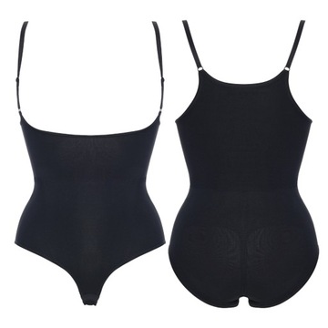 Mitex Elite Body bezszwowe wyszczuplające czarne M