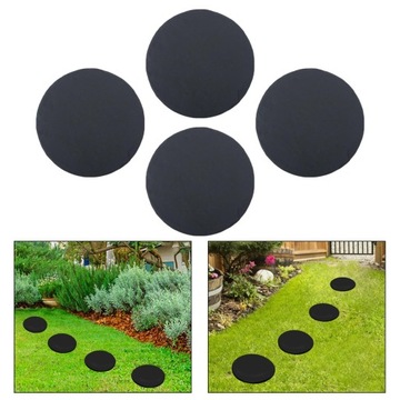 4 садовых ступеньки Имитация садового декора круглой формы