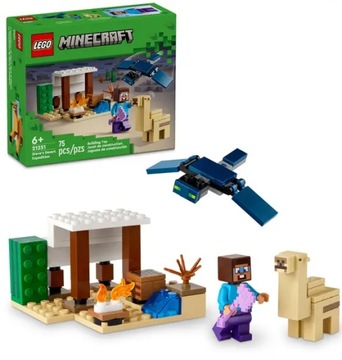 LEGO MINECRAFT 21251 PUSTYNNA WYPRAWA STEVE'A
