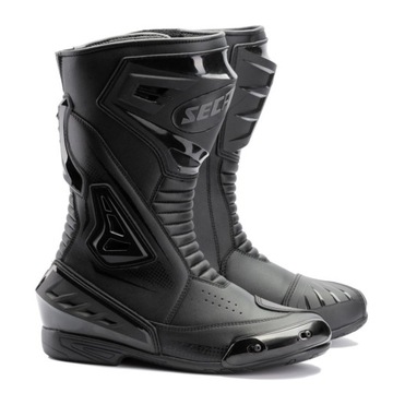 BUTY MOTOCYKLOWE SECA PULSAR II SPORTOWE CZARNE 44