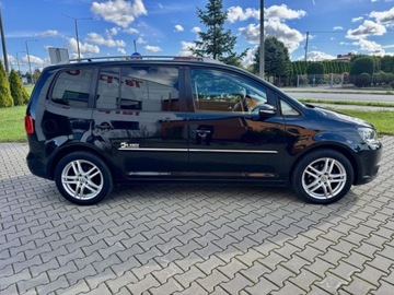 Volkswagen Touran II 1.4 TSI 140KM 2011 Volkswagen Touran Volkswagen Touran 1.4 Benzyna Czarny Sprowadzony z Niemi, zdjęcie 2