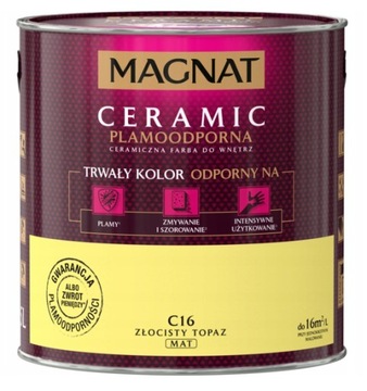 MAGNAT CERAMIC - ZŁOCISTY TOPAZ 2.5L C16