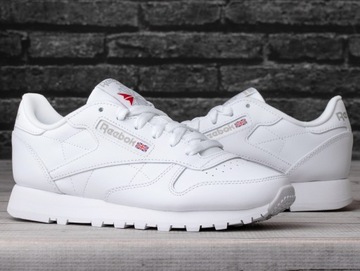 Buty, sneakersy sportowe Reebok Classic Leather WHITE