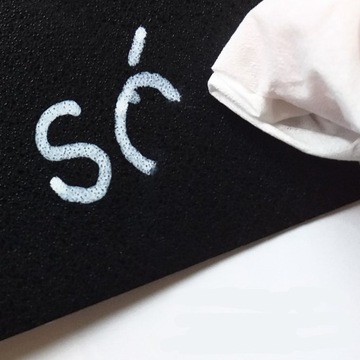 Наклейки для классной доски 18 шт 4,5х7см + меловой маркер TOMA белый 1,5мм