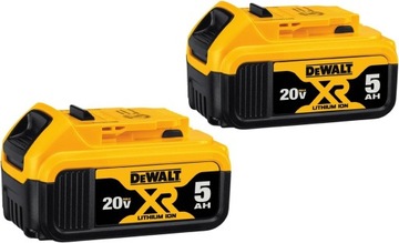 Akumulator DEWALT 20V MAX XR, 5 Ah, 2 szt. (DCB205-2)