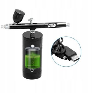 ПОРТАТИВНЫЙ КОМПРЕССОР-РАСПЫЛЕНИЕ АЭРОГРАФОМ