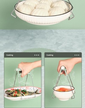 Anti-Scald Bowl Holder Pot Gripper Tray Clip Bowl