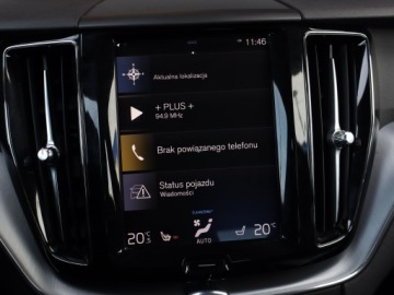 Volvo XC60 II Crossover D4 190KM 2020 Volvo XC60 D4, Salon Polska, Serwis ASO, 187 KM, zdjęcie 11