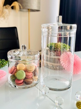 Стеклянный контейнер для шоколада h18 d15