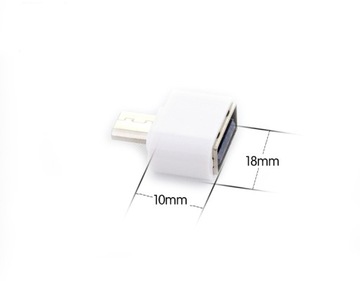 Адаптер OTG Micro USB, адаптер для мыши, флешка