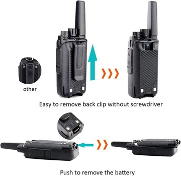 Retevis RT668 Walkie Talkie z Ładowarką 5-Portową