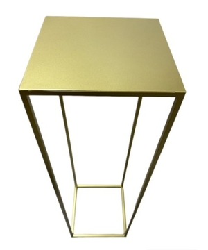 Kwietnik Stojak na kwiaty Loft Industrial 70x30x30 złoty