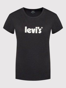 Levi's T-Shirt The Perfect 17369-1756 Czarny Regular Fit