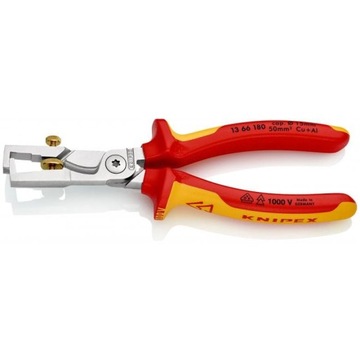 KNIPEX 13 66 180 Szczypce do izolacji nożyce VDE 1000V