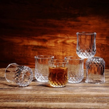 Набор очков водки 50 мл Crystal 6 ПК для подарочного стекла