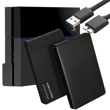 DYSK PRZENOŚNY ZEWNĘTRZNY 500GB USB 6GB/s SATA PS4 XBOX DEKODER KAMERY 3.0
