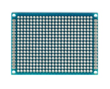Płytka uniwersalna PCB 5x7 dwustronna niebieska