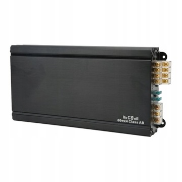 4-kanałowy wzmacniacz samochodowy 80W 4 Ohm