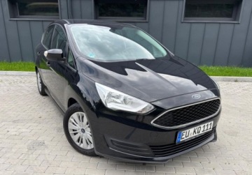 Ford C-MAX II Grand C-MAX Facelifting 1.0 EcoBoost 100KM 2017 Ford C-MAX BDB stan Serwis Klima oplacony Zamiana Benzyna 100KM, zdjęcie 2